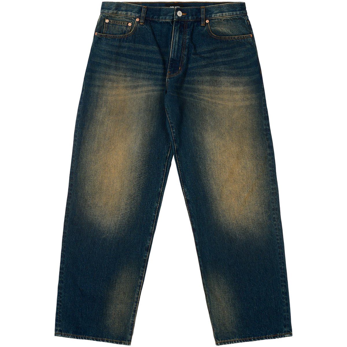 P90 BAGGY JEAN SAND WASH INIDGO