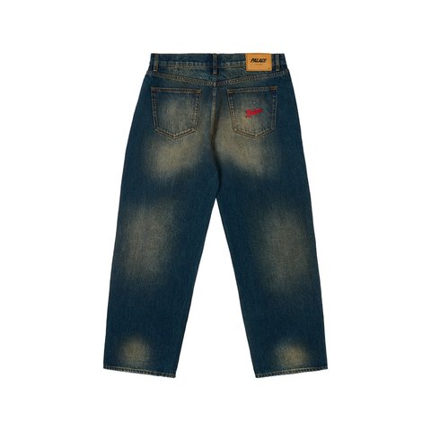 Palace P90 BAGGY JEAN SAND WASH INIDGO - Colorway