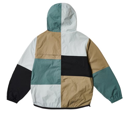 Palace PALACE K-WAY LE VRAI 4.0 CLAUDE PACKABLE JACKET MULTI / BLUE / BLACK - Colorway