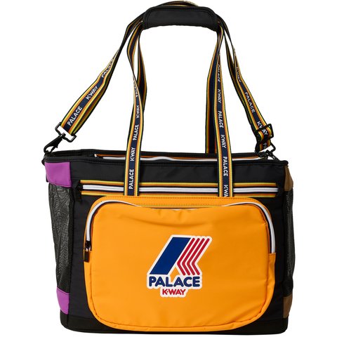 PALACE K-WAY PET BAG MULTI / PURPLE / ORANGE