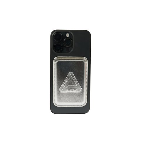 Palace PALACE MAGSAFE WALLET SILVER - Colorway