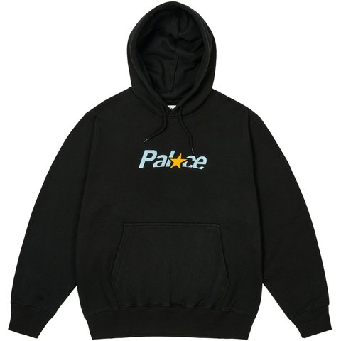 Palace PALACE STAR HOOD BLACK - $158.00