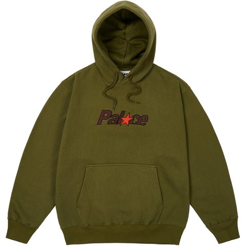 Palace PALACE STAR HOOD THE DEEP GREEN - $158.00