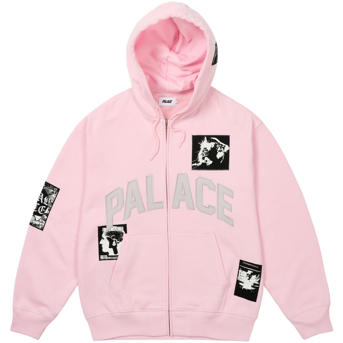 PATCH UP ZIP HOOD LUSH FLUSH