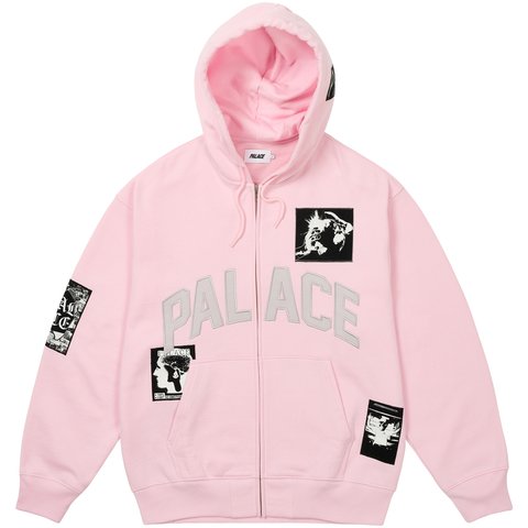 PATCH UP ZIP HOOD LUSH FLUSH