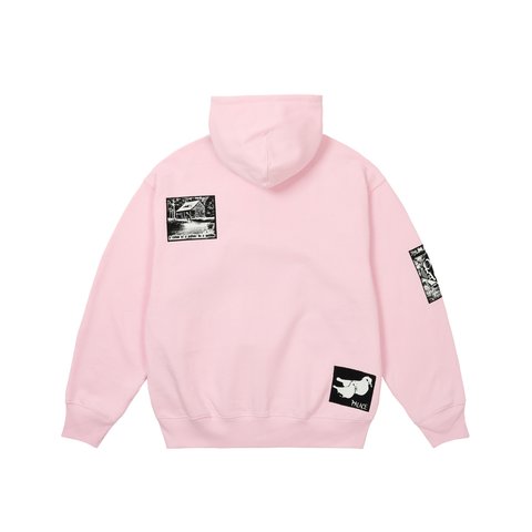 Palace PATCH UP ZIP HOOD LUSH FLUSH - Colorway