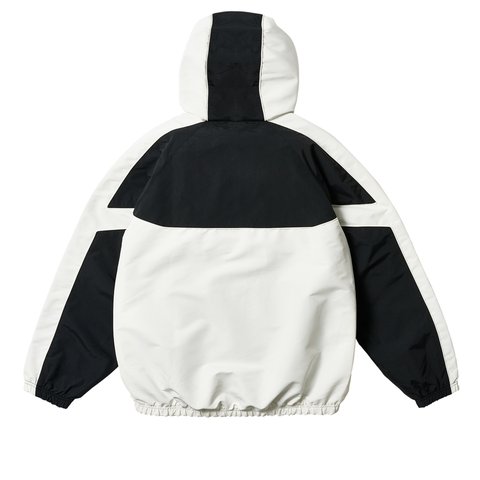 Palace PIPED HOODED SHELL JACKET BLACK - Colorway