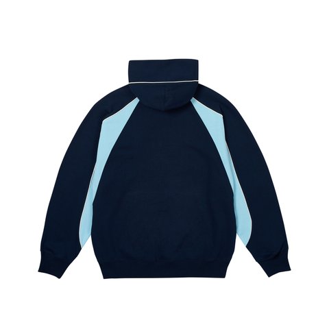Palace PIPED PANEL HOOD OCEAN BLUE - Colorway