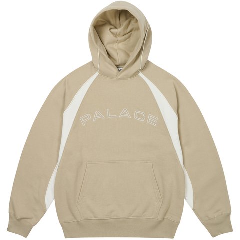 PIPED PANEL HOOD STONEY GREY