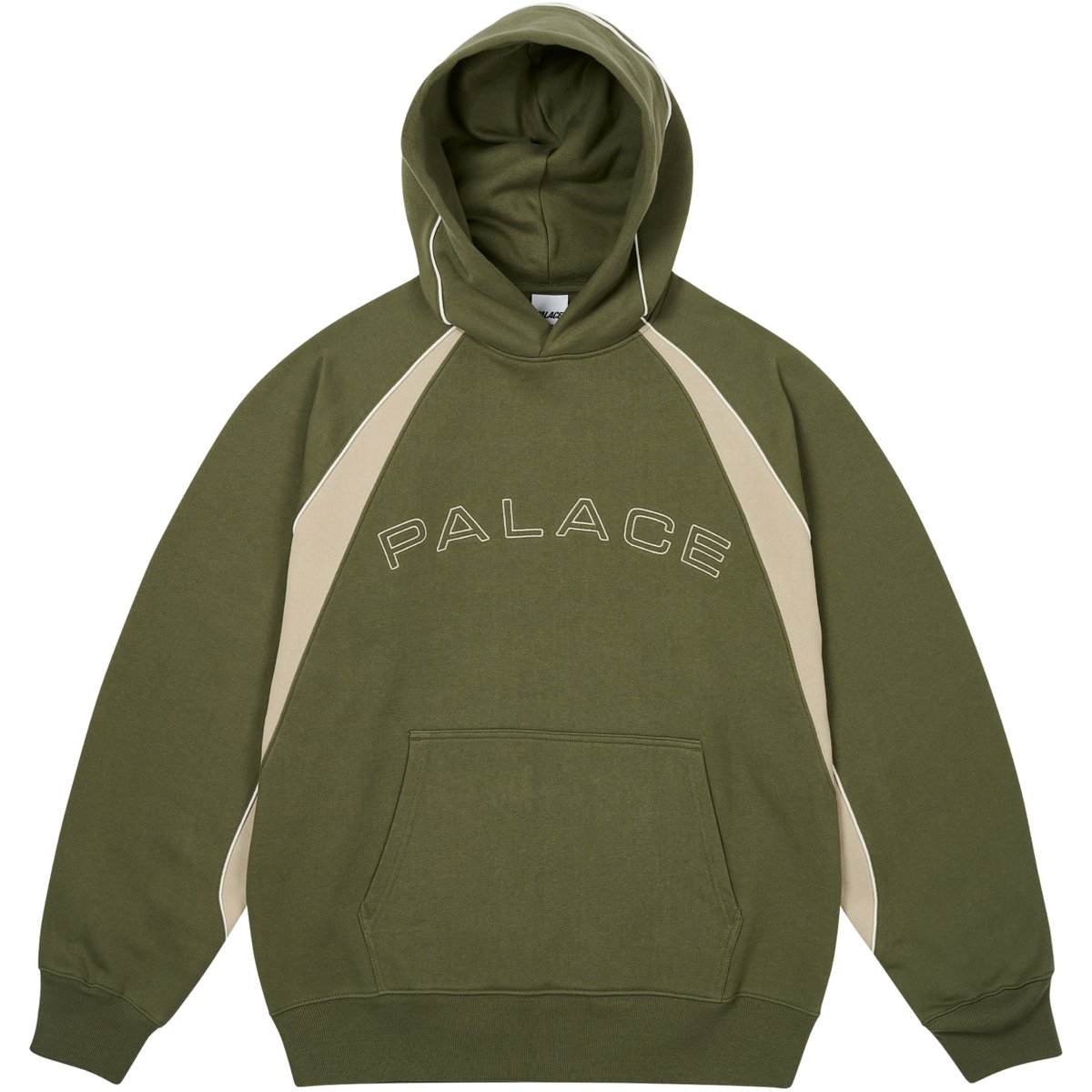 PIPED PANEL HOOD THE DEEP GREEN