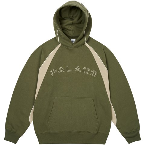 PIPED PANEL HOOD THE DEEP GREEN