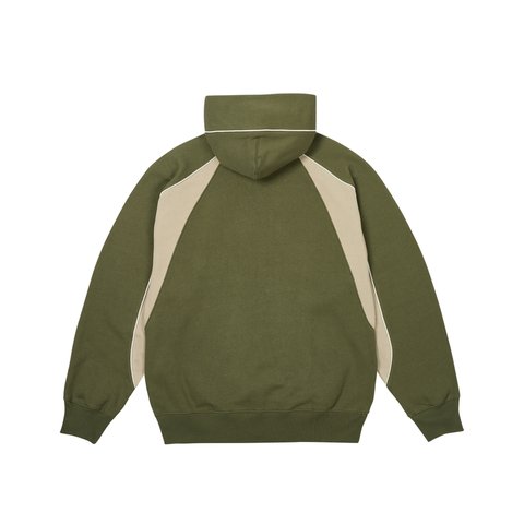 Palace PIPED PANEL HOOD THE DEEP GREEN - Colorway