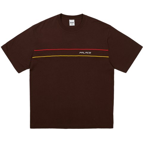 Palace PIPED PANEL T-SHIRT FOX