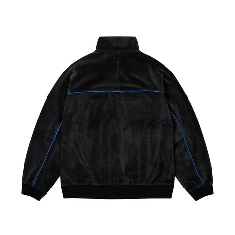 Palace PIPED VELOUR FUNNEL BLACK - Colorway