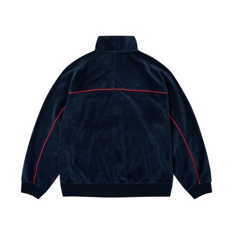 Palace PIPED VELOUR FUNNEL NAVY - Colorway