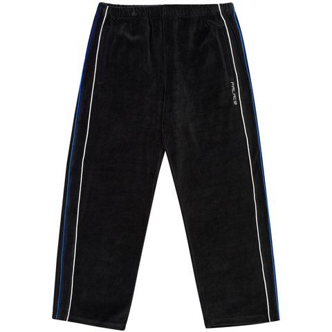 PIPED VELOUR JOGGER BLACK