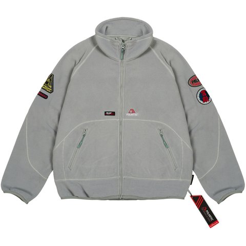 POLARTEC FULL ZIP FUNNEL CONCRETE GREY