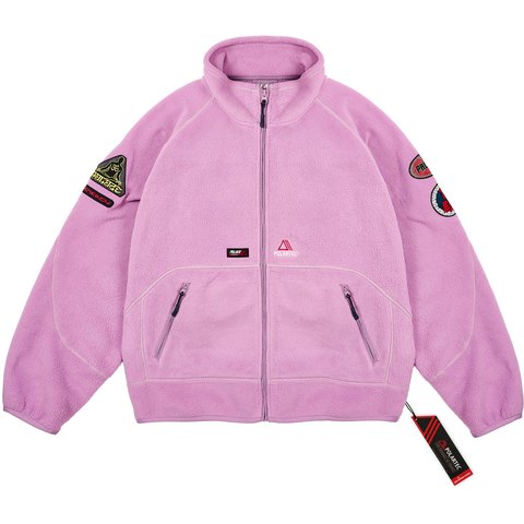 POLARTEC FULL ZIP FUNNEL LILAC