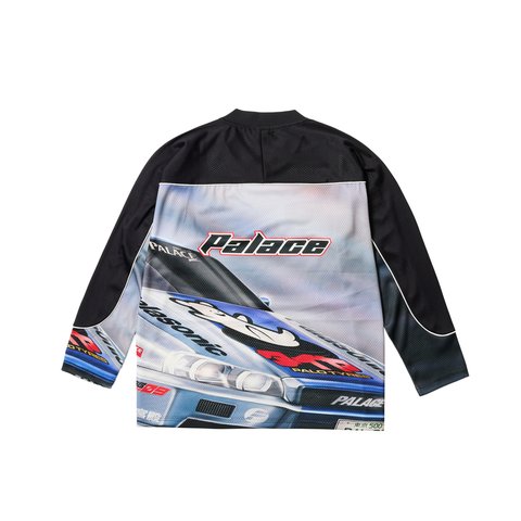 Palace RACEY JERSEY BLACK - Colorway