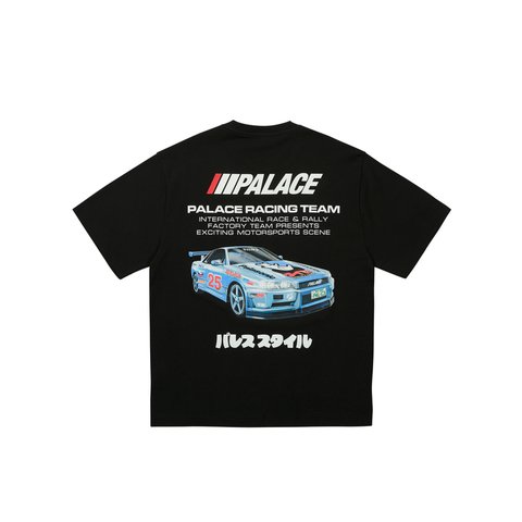 Palace RACEY T-SHIRT BLACK - Colorway