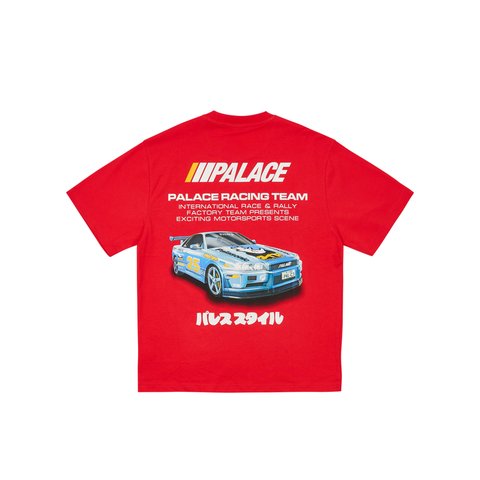 Palace RACEY T-SHIRT TRUEST RED - Colorway
