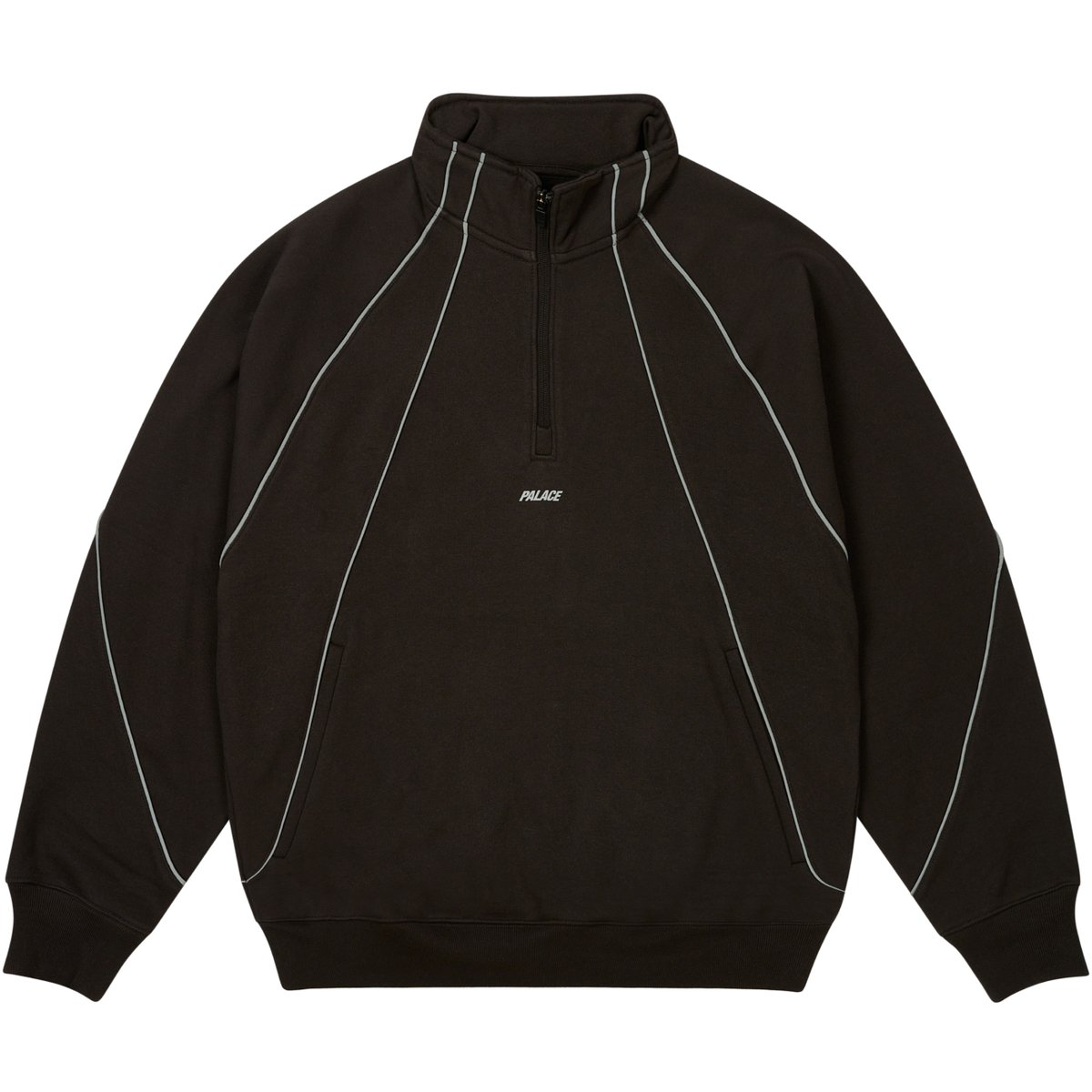 REFLECTO 1/4 ZIP BLACK