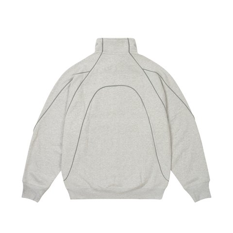 Palace REFLECTO 1/4 ZIP GREY MARL - Colorway