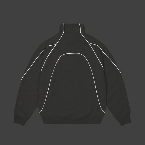 Palace REFLECTO 1/4 ZIP GREY MARL - Colorway