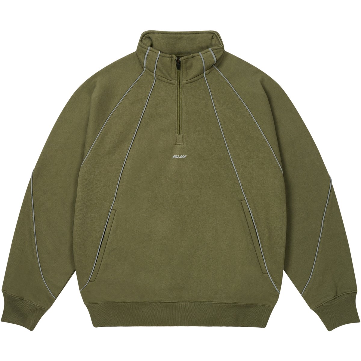 REFLECTO 1/4 ZIP THE DEEP GREEN