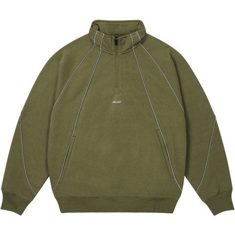 REFLECTO 1/4 ZIP THE DEEP GREEN