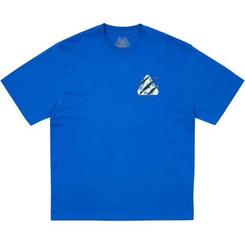 RIPPED TRI T-SHIRT BLUE BERRY