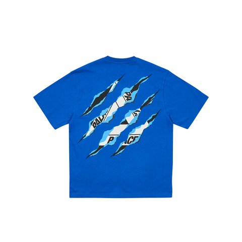 Palace RIPPED TRI T-SHIRT BLUE BERRY - Colorway