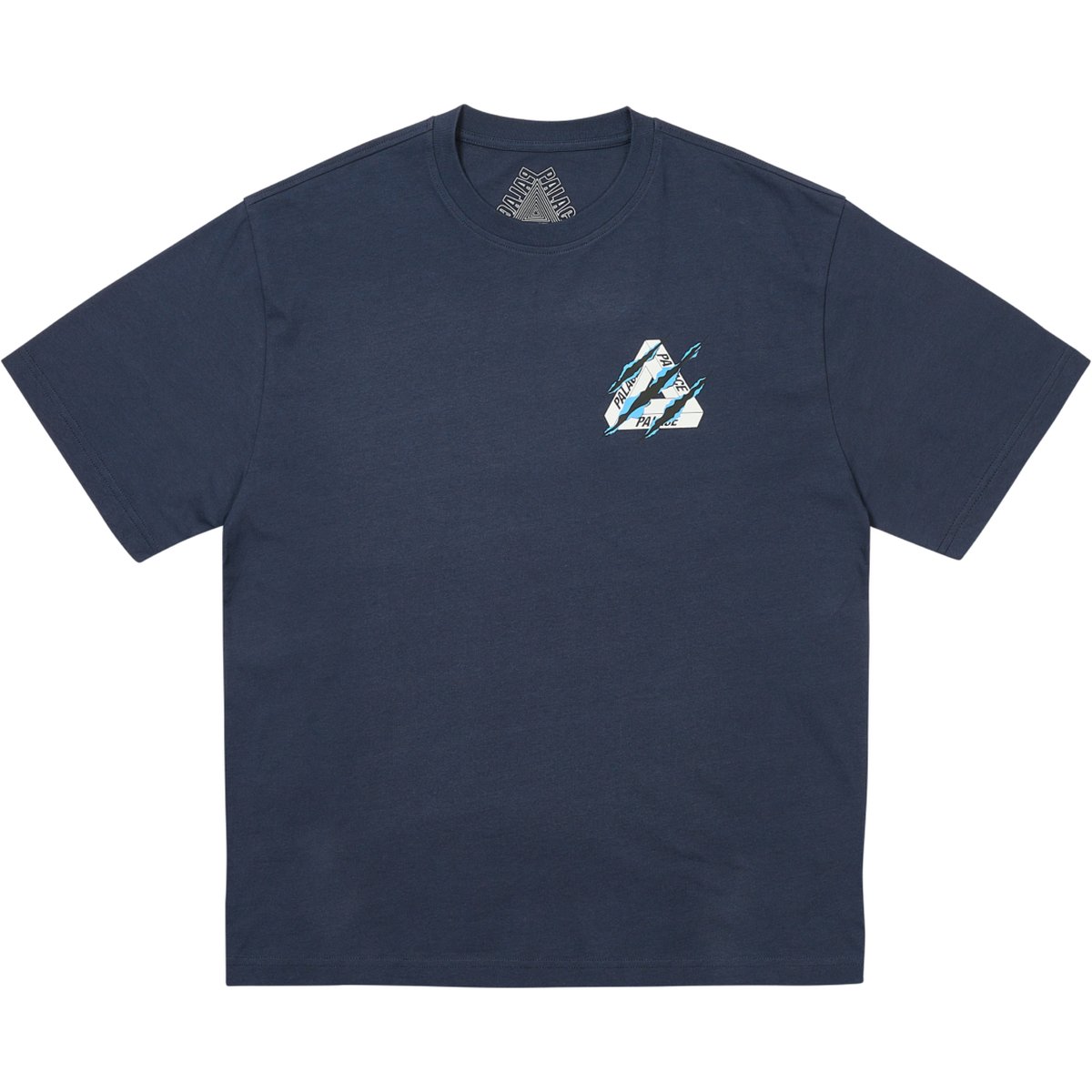 RIPPED TRI T-SHIRT NAVY