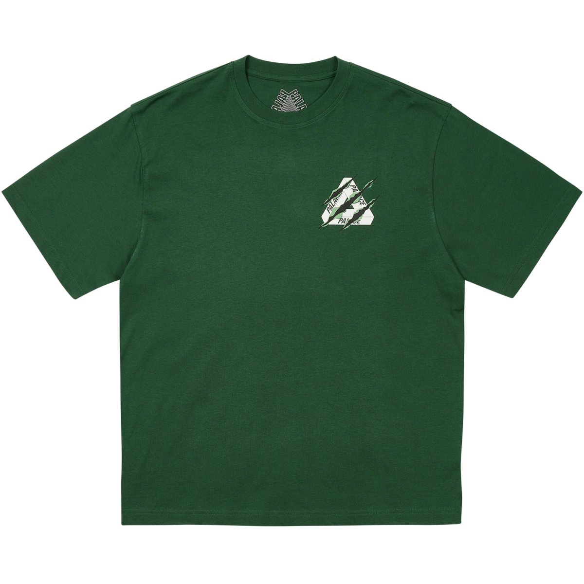 RIPPED TRI T-SHIRT RACEY GREEN