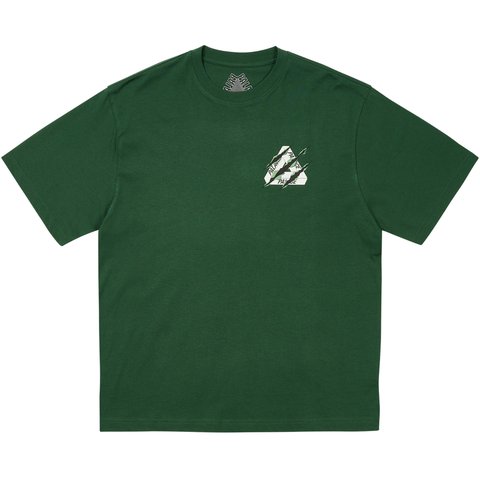 RIPPED TRI T-SHIRT RACEY GREEN
