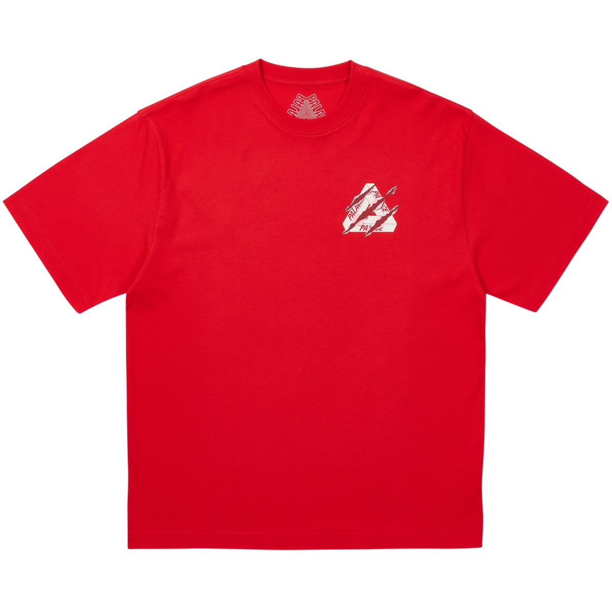 RIPPED TRI T-SHIRT TRUEST RED