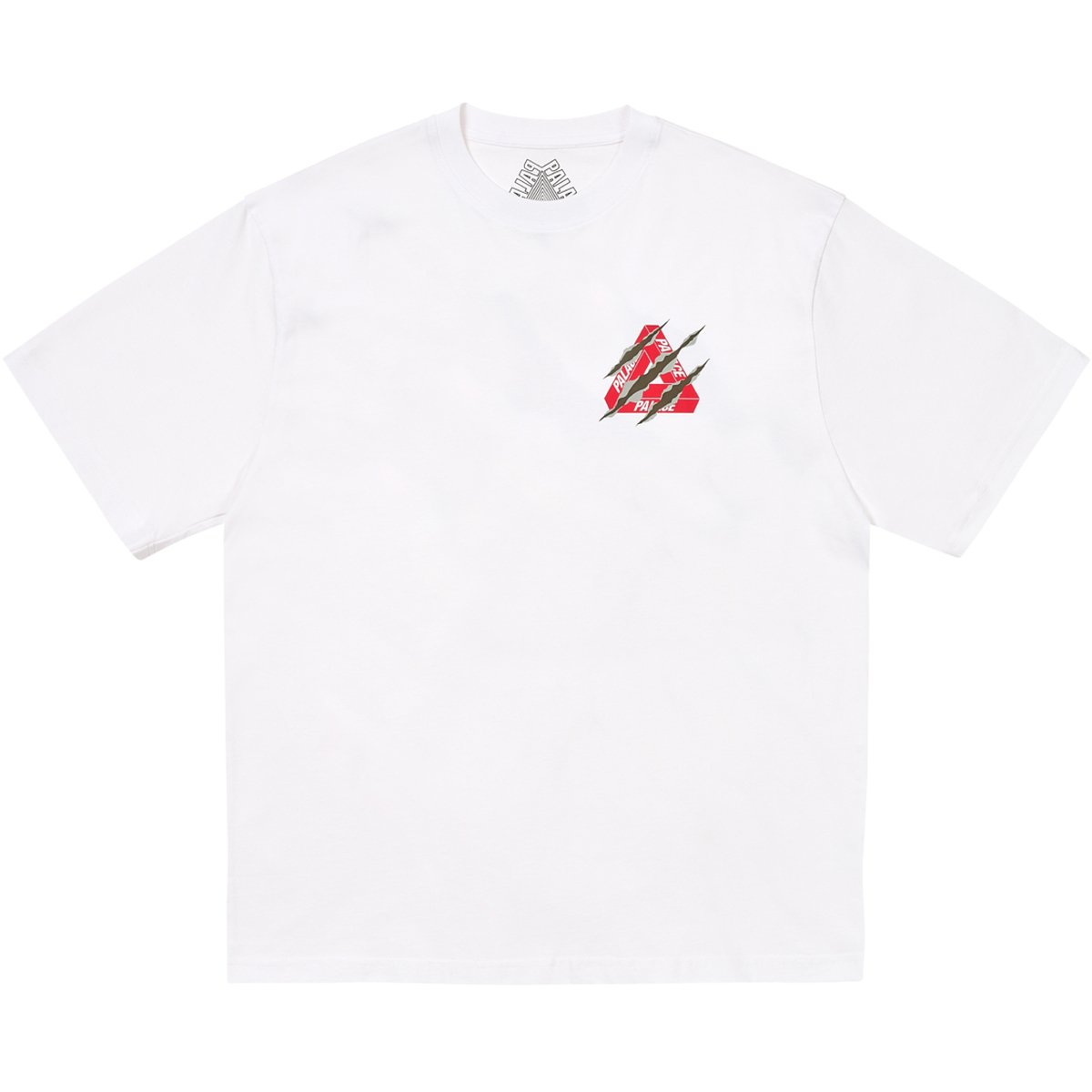 RIPPED TRI T-SHIRT WHITE