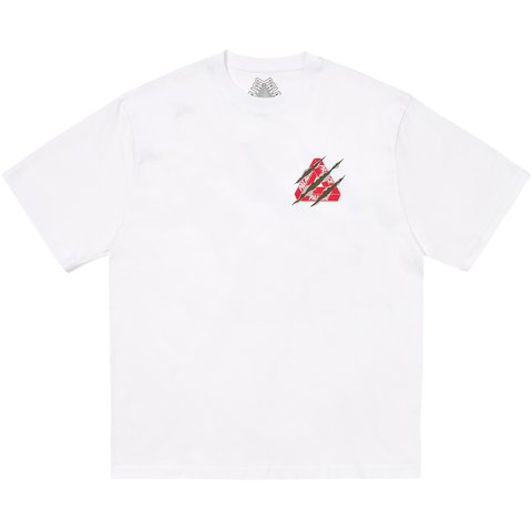 RIPPED TRI T-SHIRT WHITE
