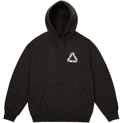 Palace ROSE P3 HOOD BLACK