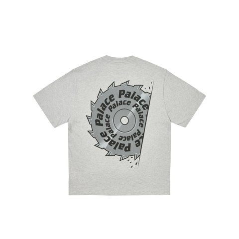 Palace SAW T-SHIRT GREY MARL - Colorway