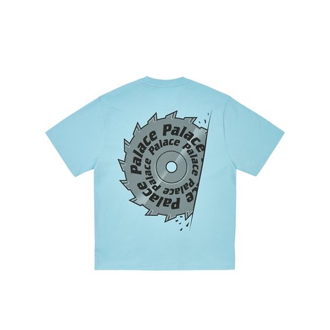 Palace SAW T-SHIRT SKYLINE BLUE - Colorway