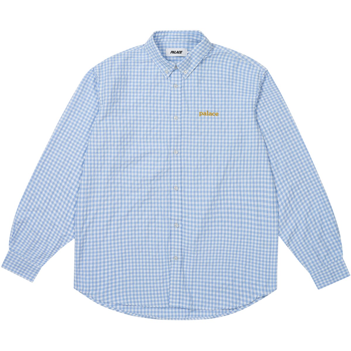 SEERSUCKER OXFORD SHIRT BLUE GINGHAM
