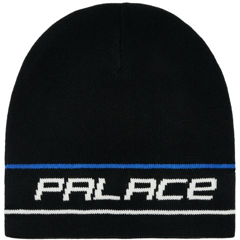 Palace STRIPE NEIN CUFF BEANIE BLACK - $42.00