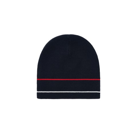 Palace STRIPE NEIN CUFF BEANIE NAVY - Colorway