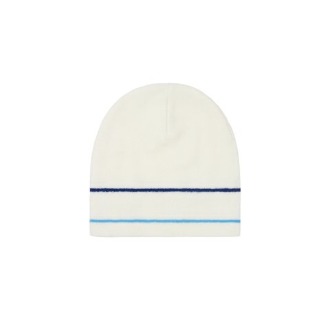 Palace STRIPE NEIN CUFF BEANIE WHITE - Colorway