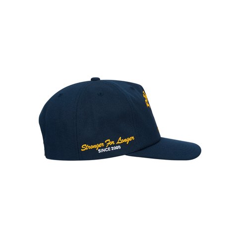 Palace STRONGER FOR LONGER SNAPBACK NAVY - Colorway