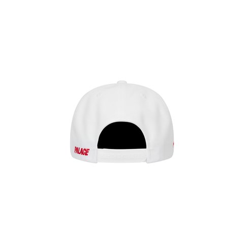 Palace STRONGER FOR LONGER SNAPBACK WHITE / RED - Colorway