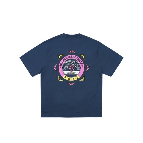 Palace TENDENCIES T-SHIRT NAVY - Colorway