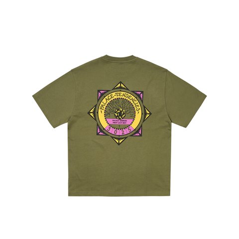 Palace TENDENCIES T-SHIRT THE DEEP GREEN - Colorway