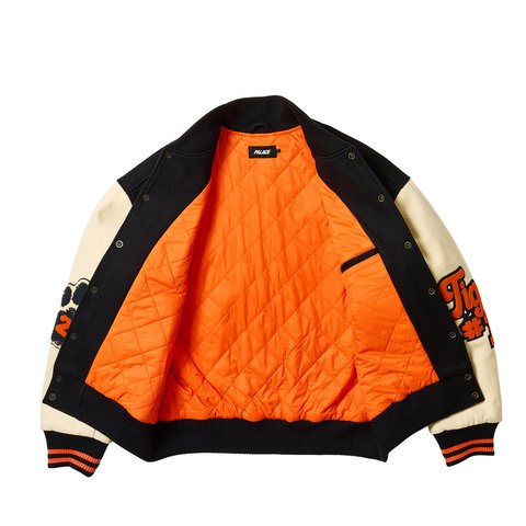 Palace TORA TORA VARSITY JACKET NAVY - Colorway